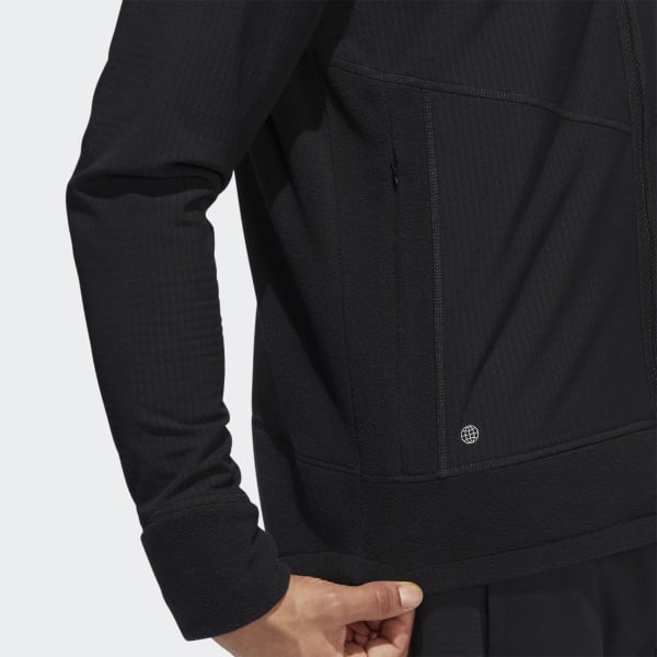 Svart Statement Full-Zip Jacket