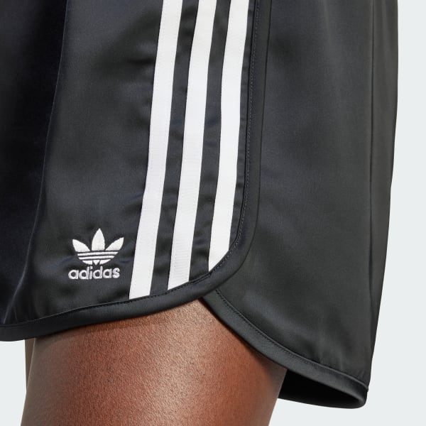 adidas Satin Sprint Shorts - Black | adidas UK