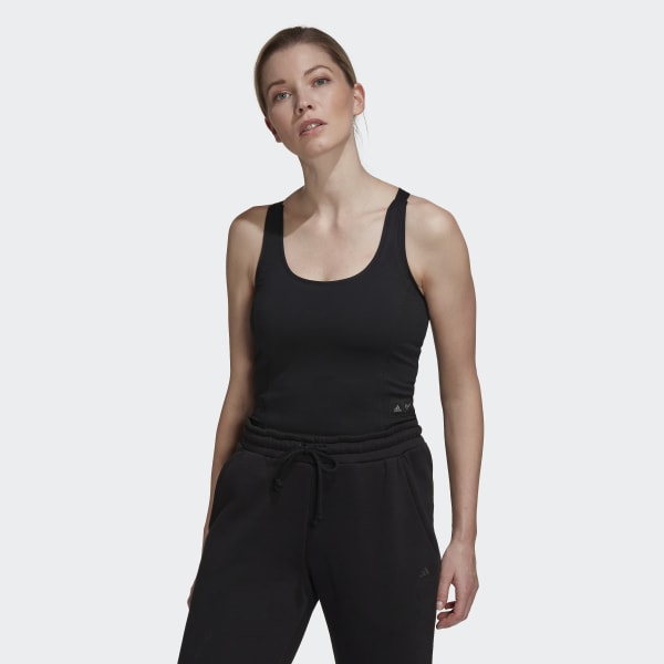 adidas Parley Run for the Oceans Cropped Top - Black | Women's Lifestyle | adidas US