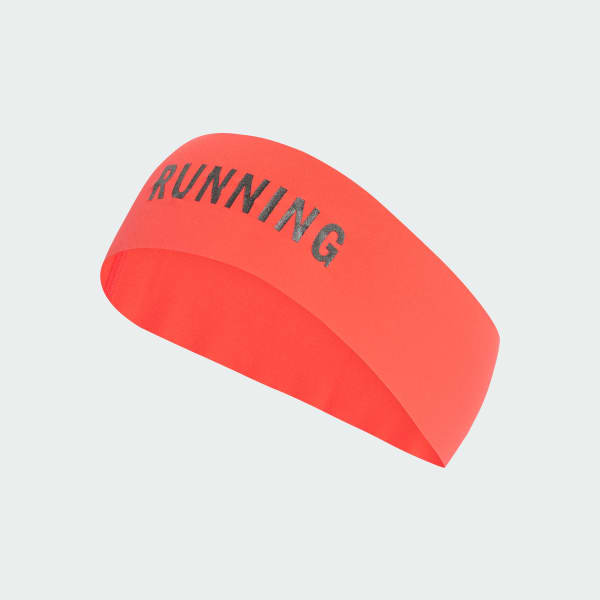 Rojo Banda de Sudor para la Cabeza Running Climacool