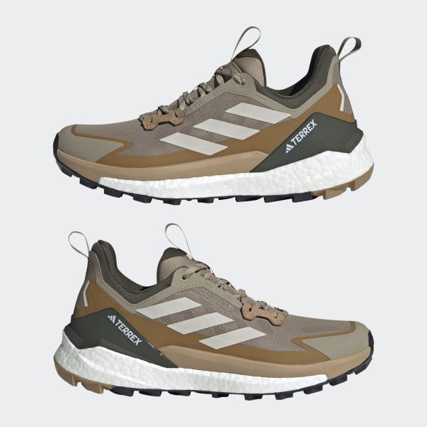 adidas Terrex Free Hiker 2.0 Low Hiking Shoes - Green | Free
