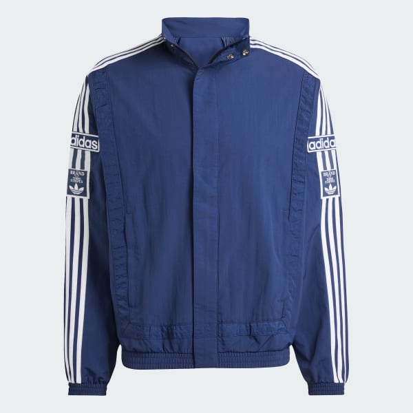 Bleu Veste de survêtement tissée Adibreak