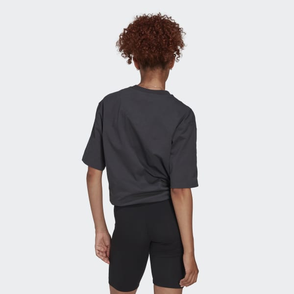 Gris Playera Oversized