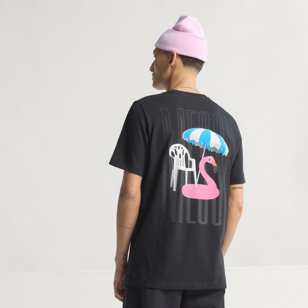 Black Messi Icon Graphic T-Shirt