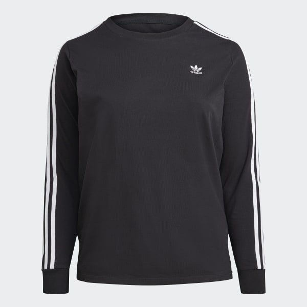 Zwart Adicolor Classics Longsleeve (Grote Maat) 26788