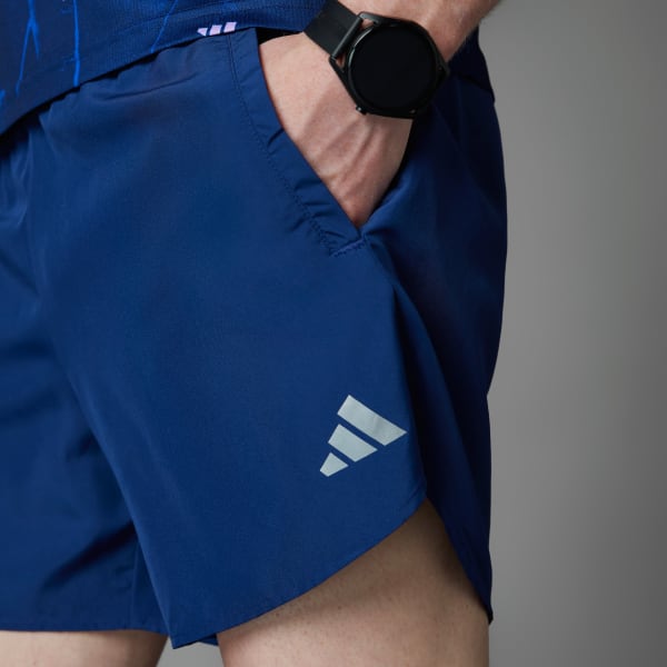 สีน้ำเงิน กางเกงขาสั้น Run It