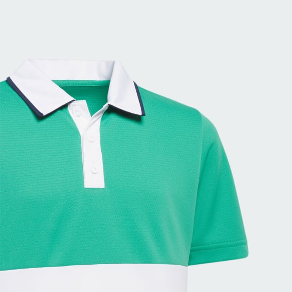 Green Colorblock HEAT.RDY Golf Polo Shirt