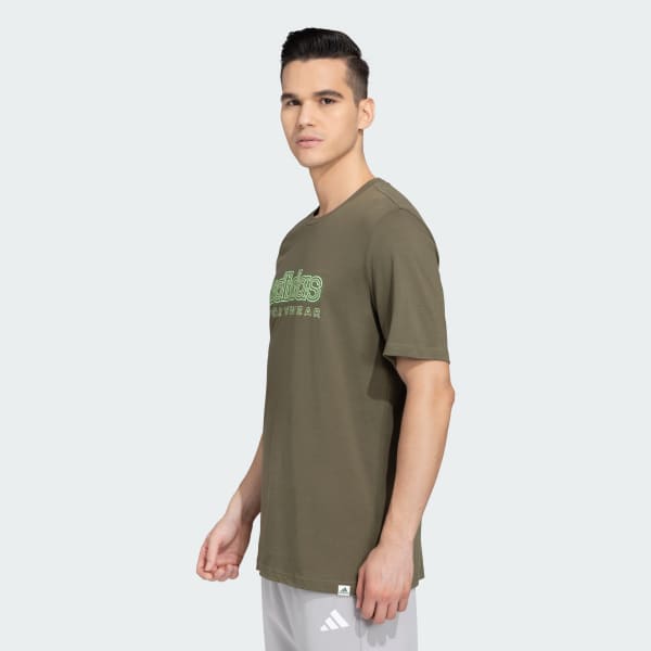 Green GROWTH SPORTSWEAR TEE