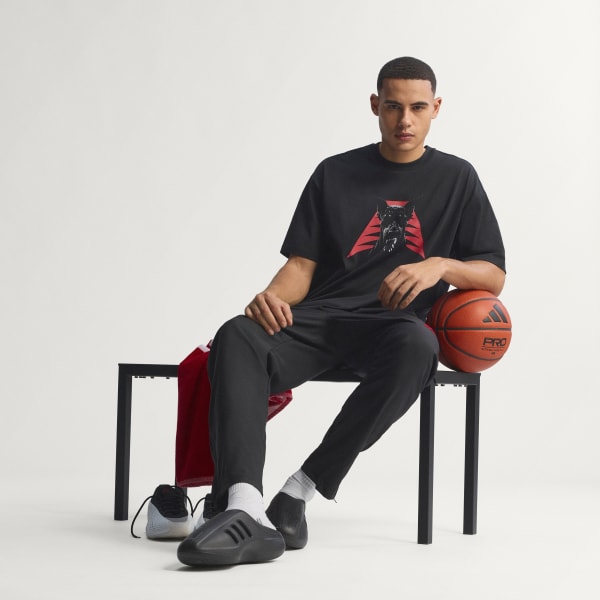 Nero T-shirt Anthony Edwards Dawg