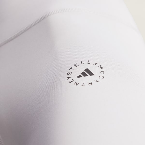 Gris Legging court de yoga adidas By Stella McCartney