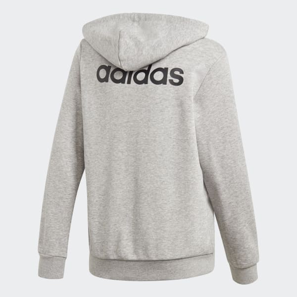 adidas linear logo hoodie