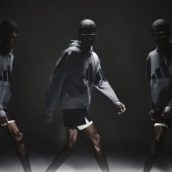 Grey Best of adidas Training Cover-Up L9750