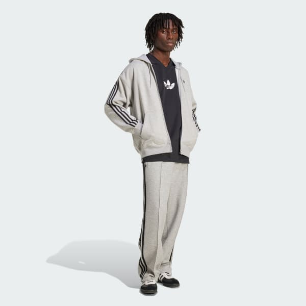 สีดำ เสื้อแขนยาวผ้าตาข่าย Adicolor จาก adidas Originals