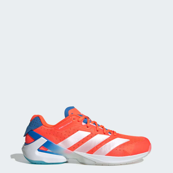 Orange Adizero Counterblast Hallenschuh