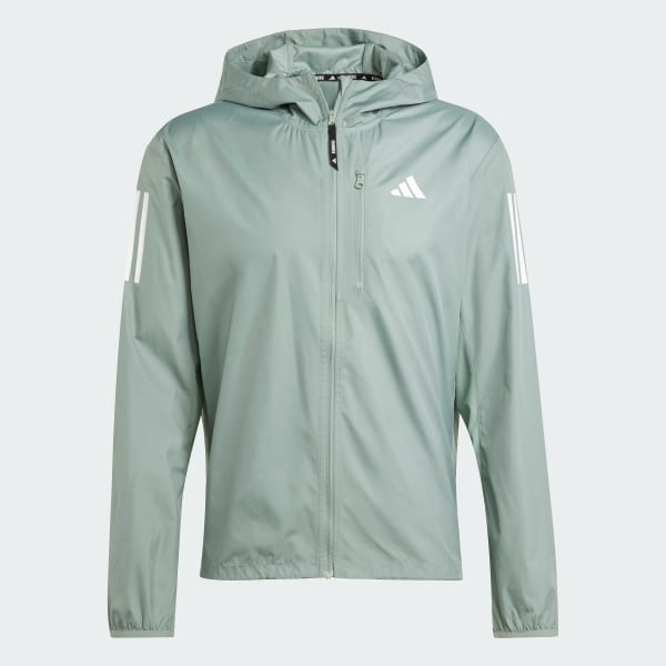 Adidas men's own the run jacket best sale