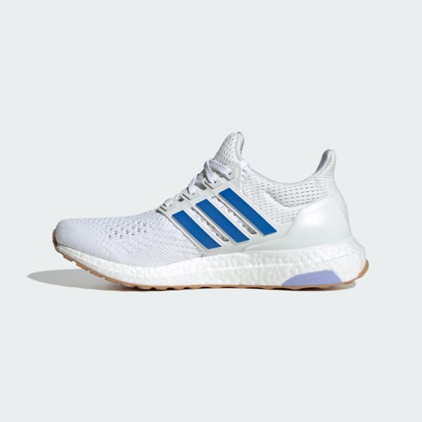 Adidas ultraboost 19 white and blue cheap