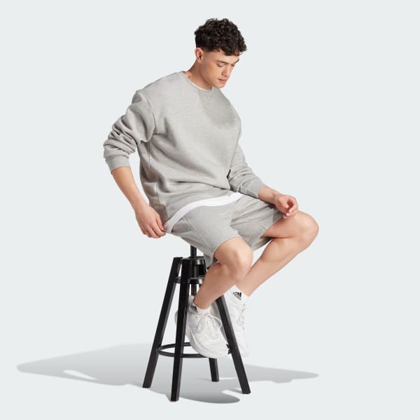 Leerung adidas All SZN Fleece Shorts Grey | | Lifestyle adidas US - Men\'s