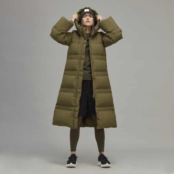 Vert Manteau Y-3 Classic Puffy Down Hooded