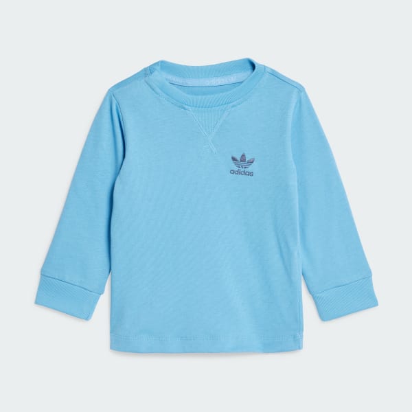 modrá Long Sleeve Long-Sleeve Top Kids