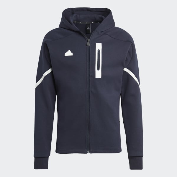 adidas Designed for Gameday Full Zip Hoodie Blue adidas Philippines