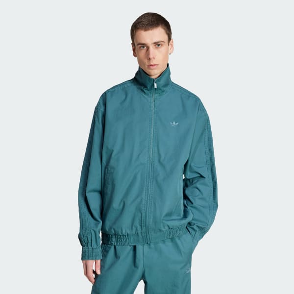 Grun adidas Originals Woven Firebird Trainingsjacke