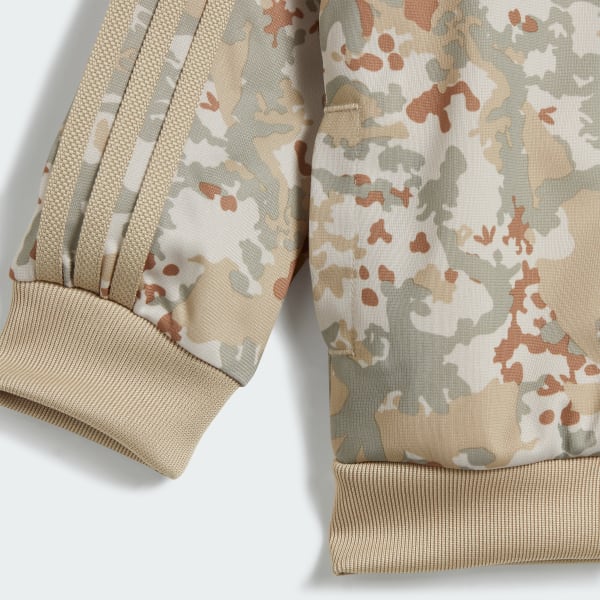 adidas Camo Tracksuit Beige adidas UK