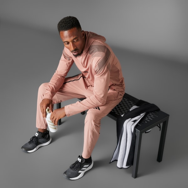 Pro-Series Quarter Zip Hooded Track Jacket