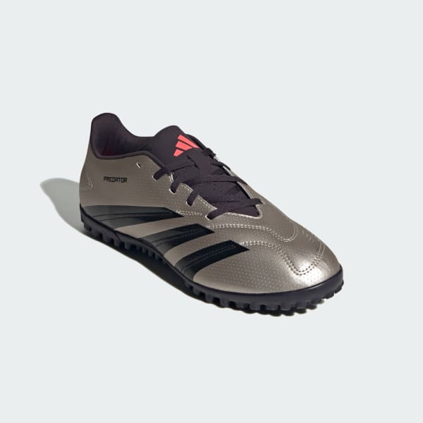 Gris Calzado de Fútbol Predator Club Pasto Sintético