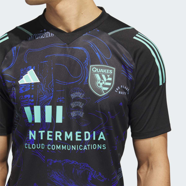 adidas 2022-23 San Jose Earthquakes AUTHENTIC Away Jersey - MENS