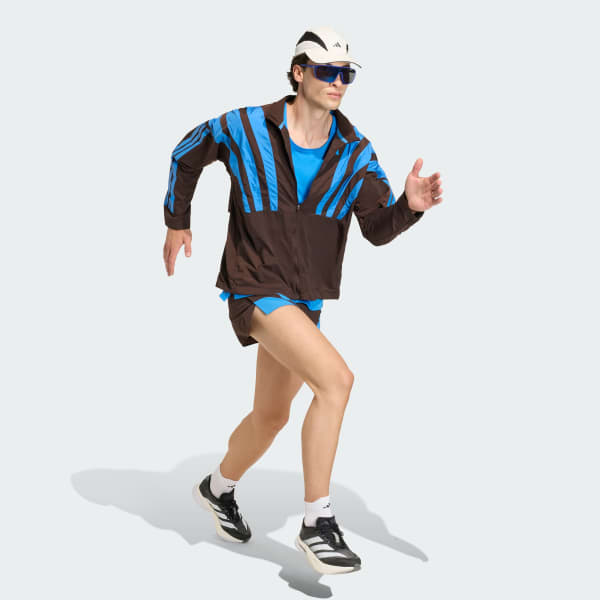 Blue Adizero Archive Running Singlet T-shirt