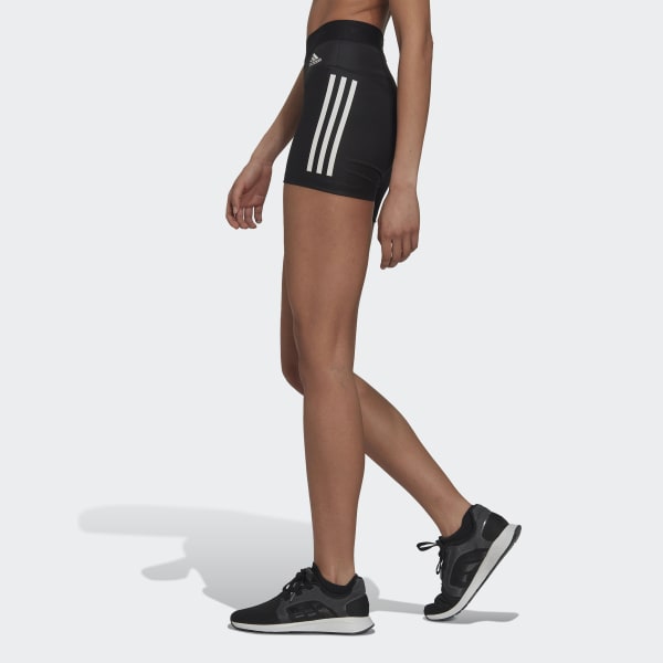 cerná Legíny Hyperglam 3-Stripes Short VK278