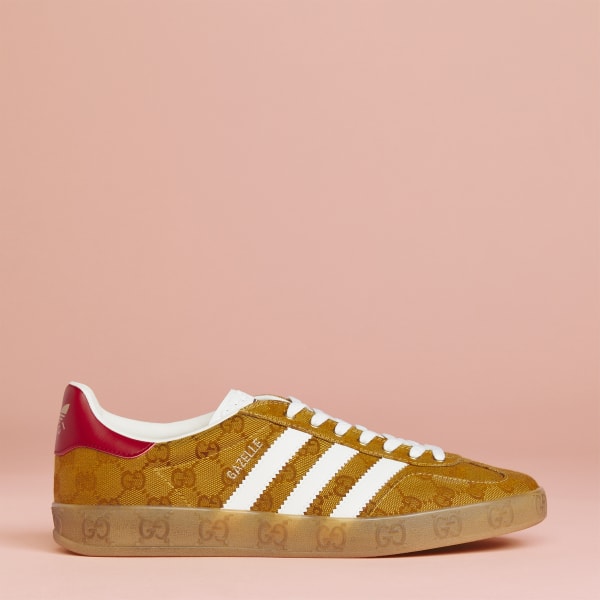 Καφέ Men's adidas x Gucci Gazelle Shoes LYX87