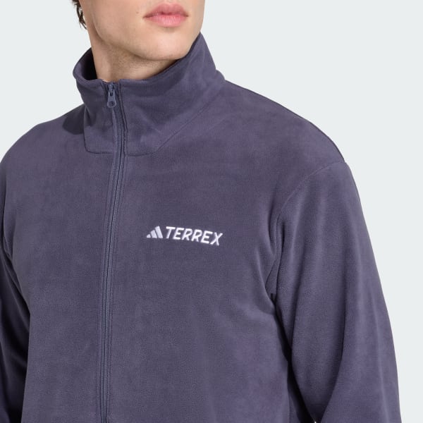 adidas Multi Essentials Full-Zip Fleece Fermuarlı Üst - Mavi
