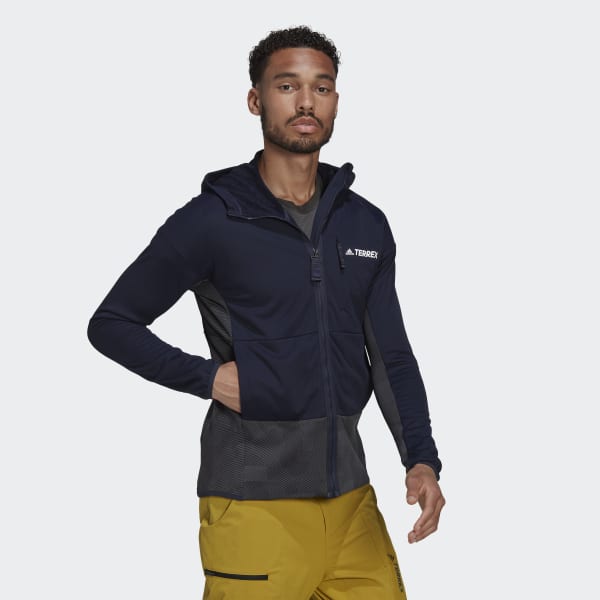 Blu Giacca con cappuccio Terrex Zupahike Fleece