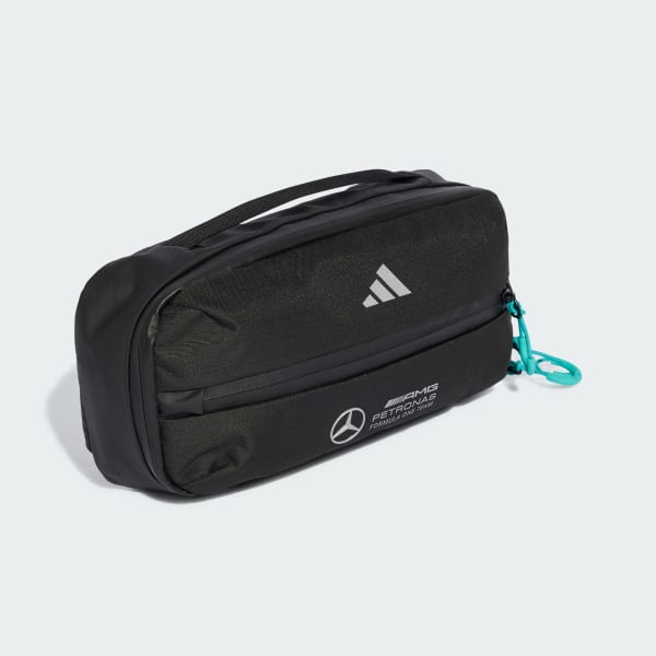 Schwarz MERCEDES - AMG PETRONAS FORMULA ONE TEAM INTELLIGENT PACKING SYSTEM SLINGPACK TASCHE