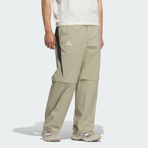 Brown XPLORIC WATER REPELLENT 지퍼 오프 팬츠