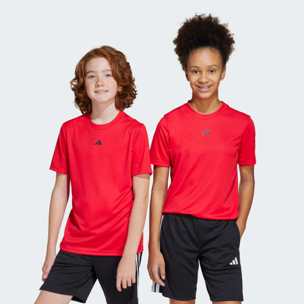 Red Train Essentials Logo Regular Fit Tee Kids