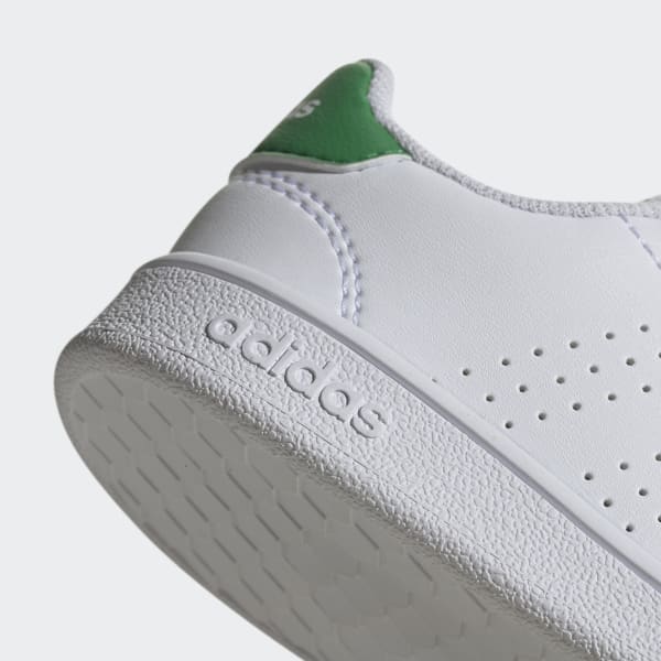 Óptima director Electricista Zapatillas Advantage blancas y verdes para bebés | adidas España