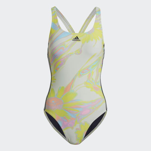 Costume da bagno Positivisea 3 Stripes Verde adidas adidas Italia