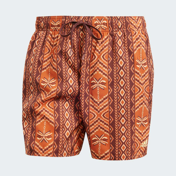 Marrom Shorts Natação adidas x FARM Rio - Curto