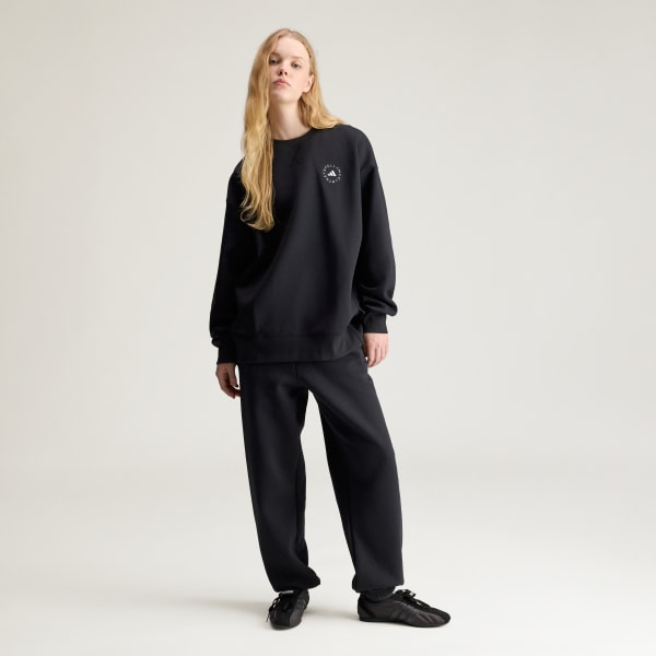 Nero Felpa adidas by Stella McCartney Loose