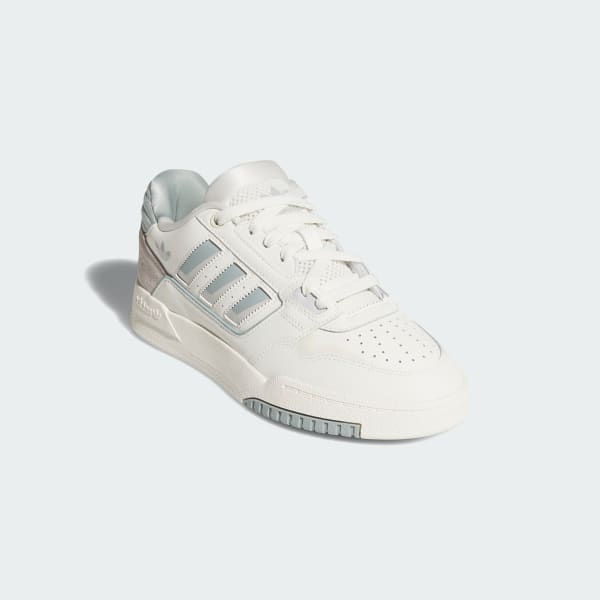 White DROP STEP LOW 2.0 SHOES