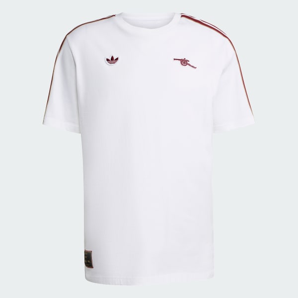 adidas Arsenal Terrace Icons Tee - White | Free Shipping