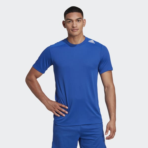 Blauw Designed 4 Training HEAT.RDY HIIT T-shirt TY947