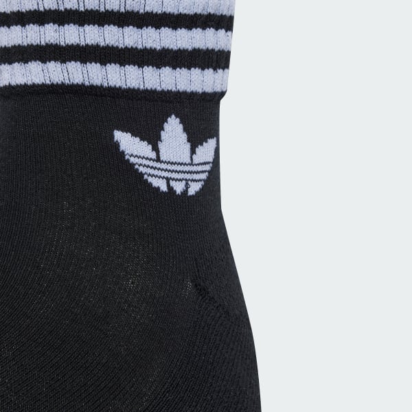 wit 3-Stripes Enkelsokken 3 Paar
