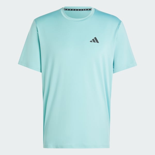 Turquoise Train Essentials Stretch Training T-Shirt