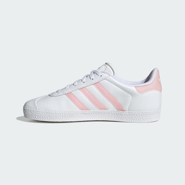 Adidas originals gazelle junior on sale white