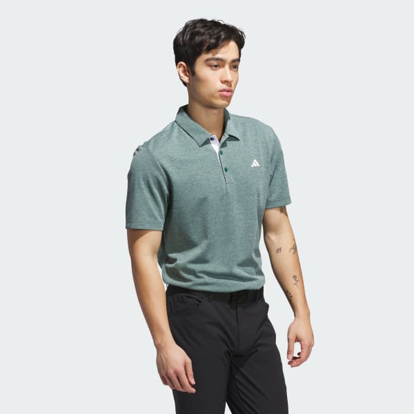 สีเขียว เสื้อโปโล Core Heather