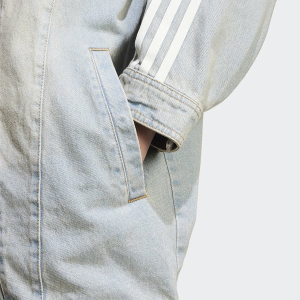 新品Lサイズ adidas デニムジャケット L adidas デニムジャケット gジャン adidas/アディダス DENIM