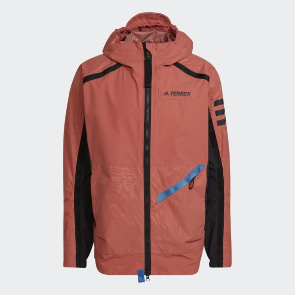 Brun Terrex Utilitas Regnjakke AW054